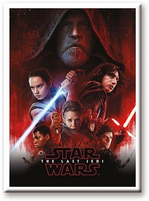 Star Wars Episode VIII: The Last Jedi Poster Image Refrigerator
