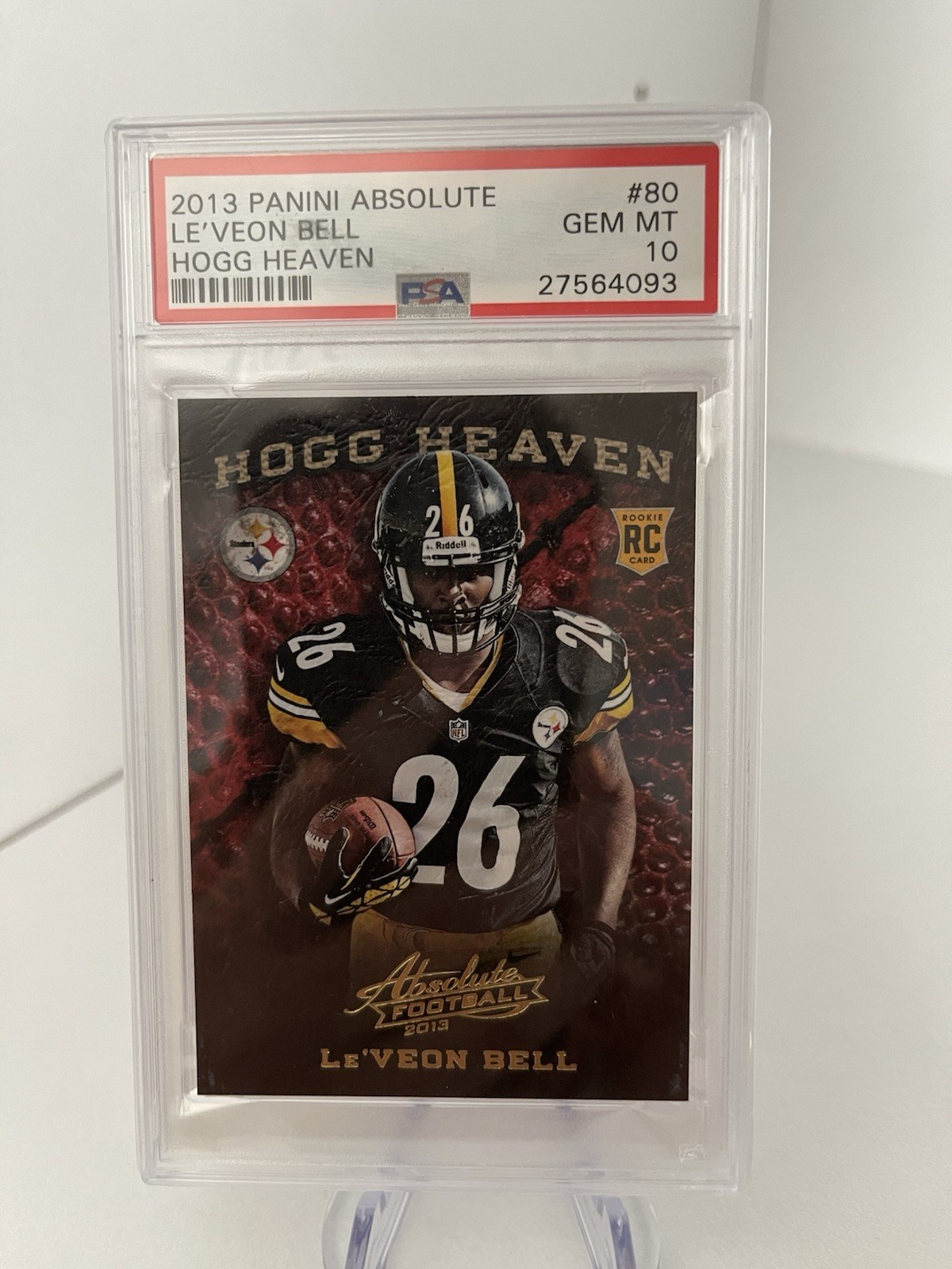 Le'Veon Bell Panini Absolute Hogg Heaven #80 Base