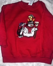 Disney Vintage 90s 101 Dalmatians Big Graphic Red Pullover Sweatshirt Medium M