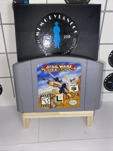 Star Wars Rogue Squadron N64 Nintendo 64 Tested And Working 1998