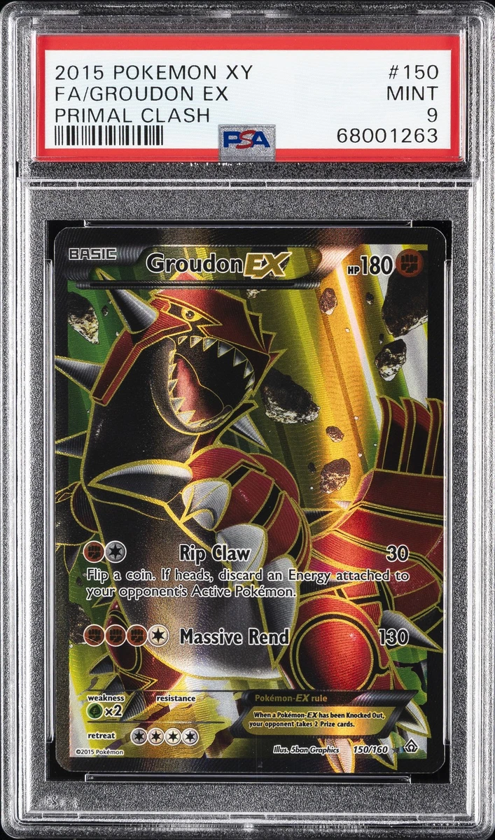Pokémon TCG Primal Clash Grade 9 Individual Collectible Card Game