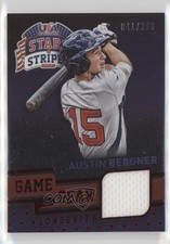 2015 Panini Stars and Stripes Game Gear Longevity Ruby /299 Austin Bergner 0j6m