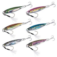 Goture Fishing Jigs Lead Vertical Jig Saltwater Lures with Assist Hook