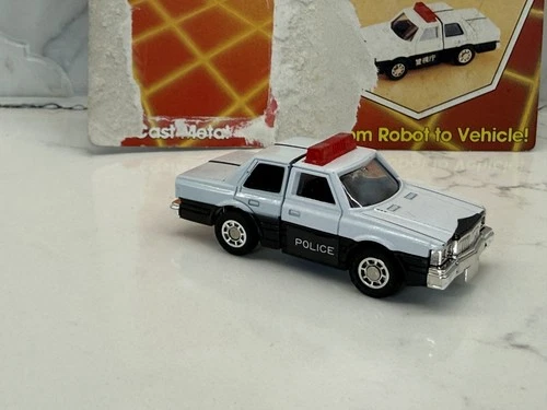 GoBots Hans-Cuff MR-13 Friendly Robot Vehicle Action Figure 1983 with Cardback