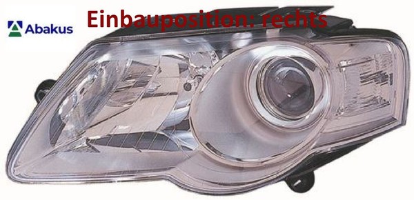 Abakus 441-11A7L-LDEM1 Hauptscheinwerfer Links Scheinwerfer FüR VW-image