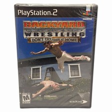 Backyard Wrestling: Don’t Try This At Home (Sony PlayStation 2, 2003) Brand New