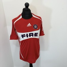 Vintage 2006/07 Chicago Fire MLS Adidas Football Shirt / Jersey - Small