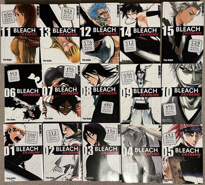 Bleach EXTREME manga 1-15 (8£  per book) 