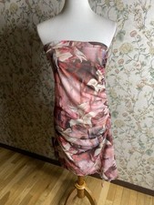 Fashion Nova Lily Mesh Mini Dress - Pink Size 3X  New 