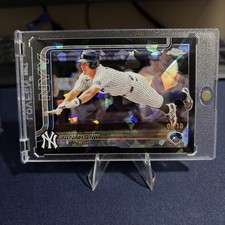 2025 Topps Chrome - Anthony Volpe #162 Black Refractor /10