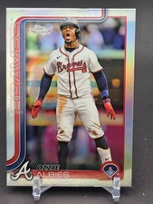 2025 Topps Chrome #206 Ozzie Albies Topps Refractors