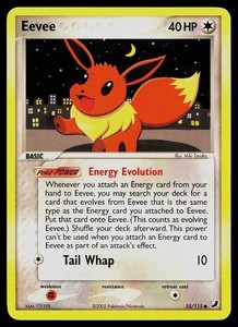 Eevee 55/115 EX Unseen Forces Common