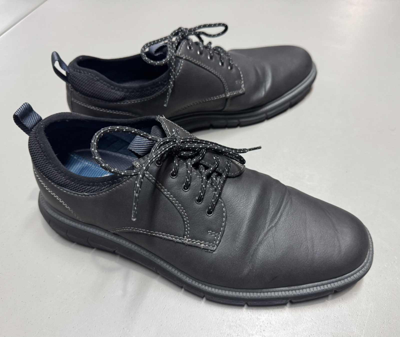 SAOLA Scarpa Oxford Dockers da uomo nera Cooper Business casual SupremeFlex in pizzo 8 5 M