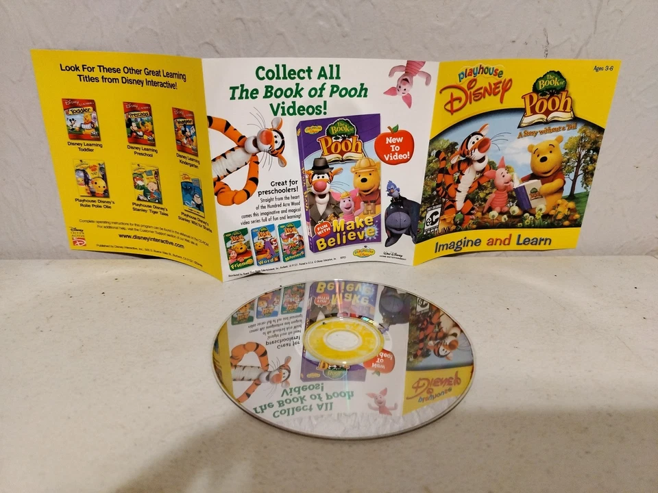 Playhouse Disney The Book of Pooh A Story Without A Tail PC CD-ROM 1999 - Image 2 of 4