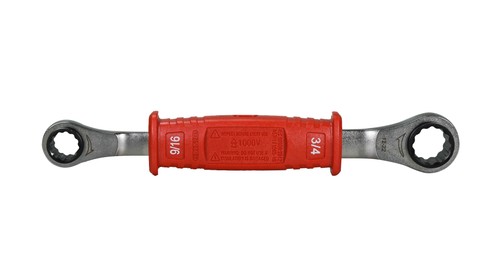 Milwaukee 48-22-9211 Linemans 2-in-1 Insulated Ratcheting Box Wrench - Picture 6 of 7