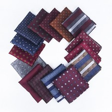 Paisley Pocket Square Men Evening Chest Business Suit Accessories Handkerchief