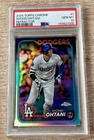 Shohei Ohtani 2024 Topps Chrome Refractor PSA 10 💎 True 1st Yr Dodgers