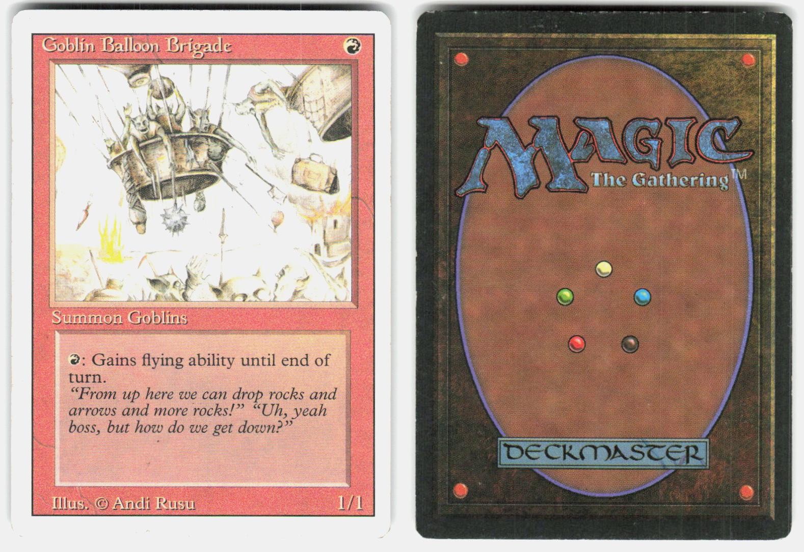 Goblin Balloon Brigade 11 Uncommon Anthologies Magic: The Gathering LP