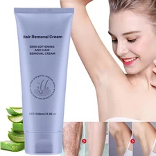 Permanent Hair Removal Cream Stop Hair Growth Inhibitor Remover for Men & Women