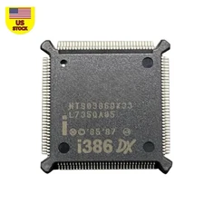 Intel NT80386DX33 CPU i386DX Processor QFP132 33MHz NOS 80386 J