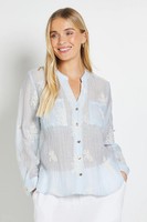 Wallis Blue Shirt Womens Daywear Shirts