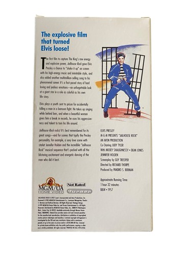 Elvis on Tour / That's the Way It Is / Jailhouse Rock Elvis Presley VHS BOX SET - Picture 7 of 8