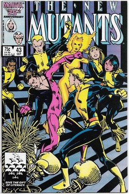 The New Mutants #43 (Marvel Comics September 1986) Hellions Chris Claremont