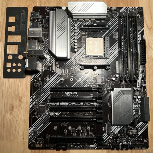 CPU + Motherboard + RAM Combo: ASUS PRIME B550-PLUS AC-HES + Ryzen 5 3600 + 8 GB
