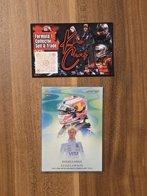 2025 Topps Formula 1 Eccellenza Liam Lawson Rookie
