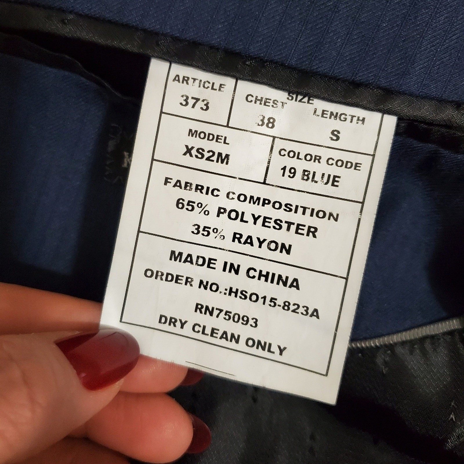 Karl Mitchell Size 38S Microtech Performance Stre… - image 11