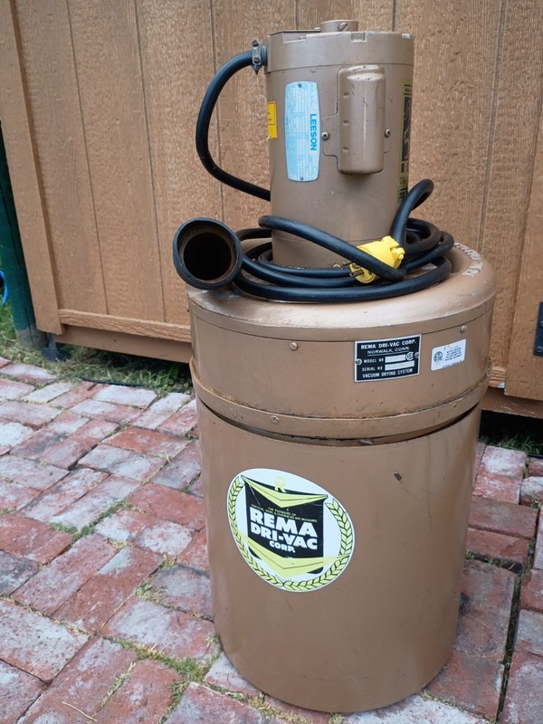 Rema Dri-Vac RP-2 Vacuum Dry Cleaning