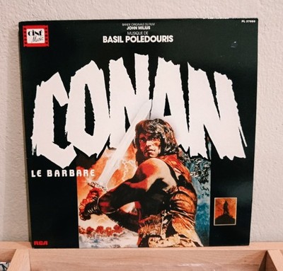 Basil Poledouris  Conan Le Barbare (The Barbarian)  OST Original 1982 LP Nr Mint