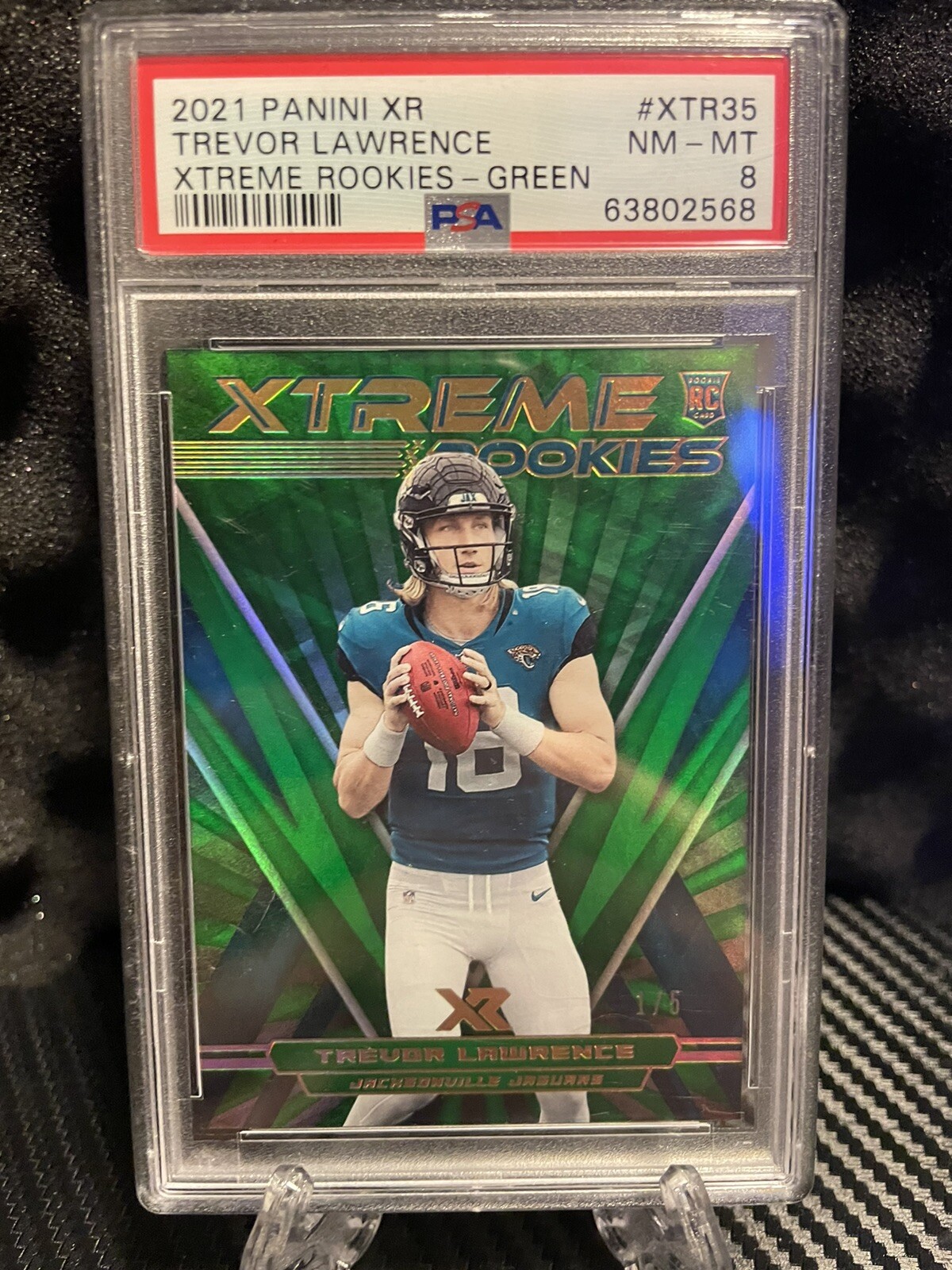 Trevor Lawrence Panini XR Xtreme Rookies #XTR35 Green