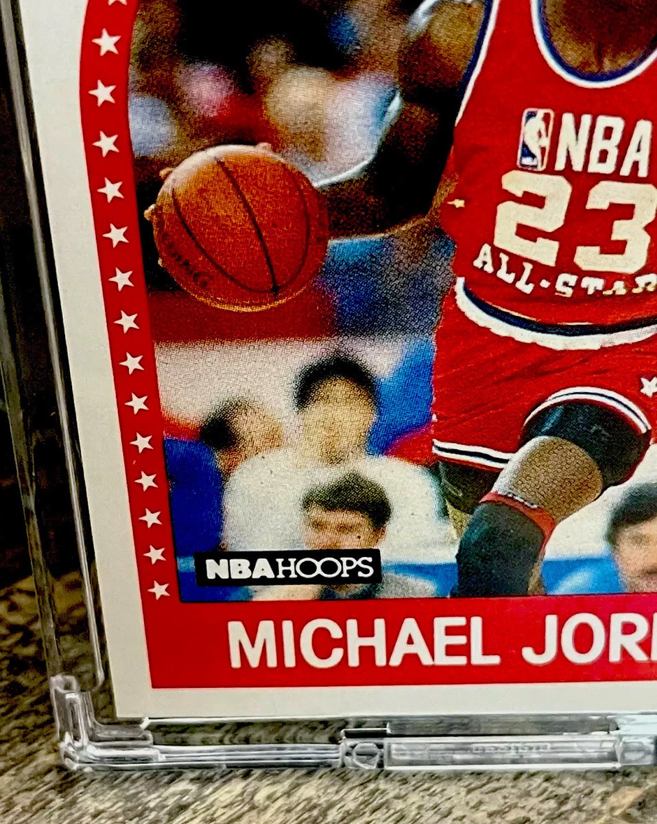 Michael Jordan Card RARE 80'S HOOPS FIRST YEAR CARD ALL STAR Michael Jordan Card RARE 80'S HOOPS FIRST YEAR CARD ALL STAR