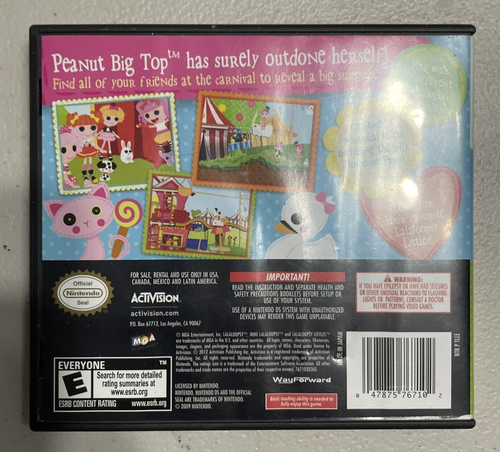 Lalaloopsy Carnival of Friends (Nintendo DS, 2012) With Manual - Picture 7 of 8