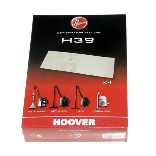HOOVER Conf. 5 Sacchetti Bidone Aspirapolvere Wet&Dry H39 09189051 ORIGINALI