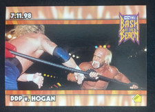 1999 Topps WCW/nWo Nitro Sticker DDP Vs Hogan S7