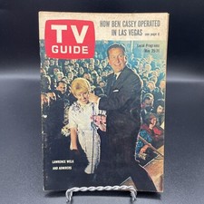 TV Guide May 25-31 1963 Lawrence Welk Ben Casey Gulf Coast Edition Retro Ads