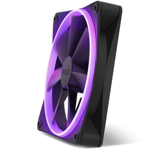 5060301699889 NZXT F140 RGB Computergehäuse Ventilator 14 cm Schwarz 1 Stück(e) - Bild 3 von 6