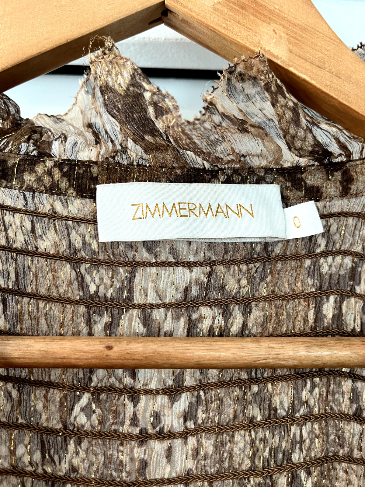 Zimmermann RARE Wild Botanica Python Silk Midi Dr… - image 8