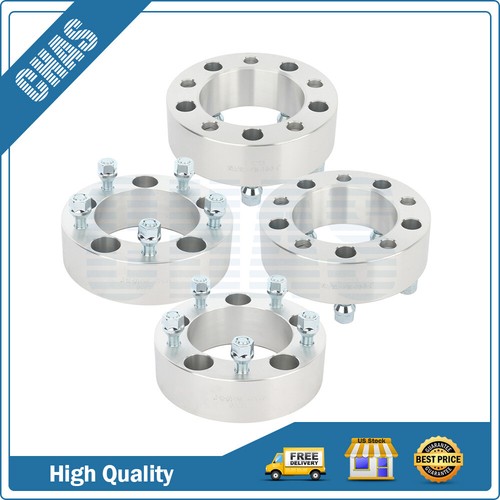 (4) 5x5.5 Wheel Spacers 2 inch For Jeep CJ5 CJ7 Ford F150 Bronco Dodge