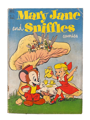 Four Color #402 MARY JANE and SNIFFLES (Dell, 1952) Golden Age