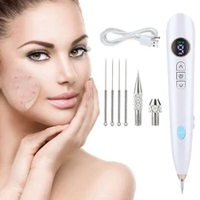 LCD 9-level Laser Plasma Pen Dark Spot Skin Tag Wart Tattoo Remover ,Skin Care