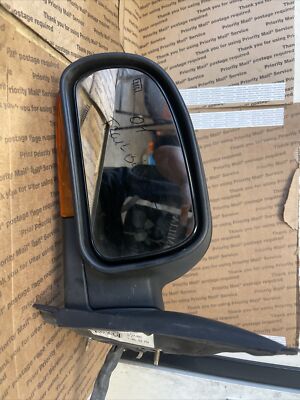 Left Driver View Mirror Manual Fold Power Heated For 2002-09 Trailblazer Envoy