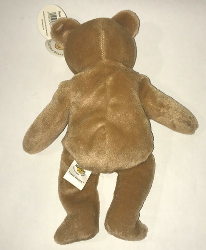Hard Rock Cafe New York City 8" Isaac Beara Brown Bear Plush HRC Logo NWT - Picture 3 of 3