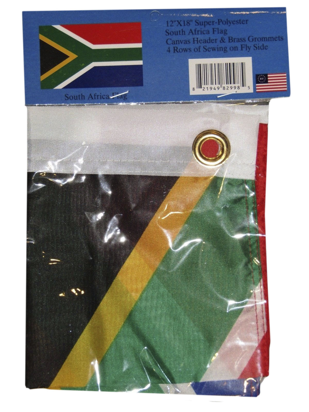 12x18 12"x18" Country of South Africa Boat Motorcycle Flag Grommets