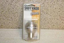 Custom® Accessories Rhinestone Bling Silver Auto Stick Shift Knob w/Adaptor