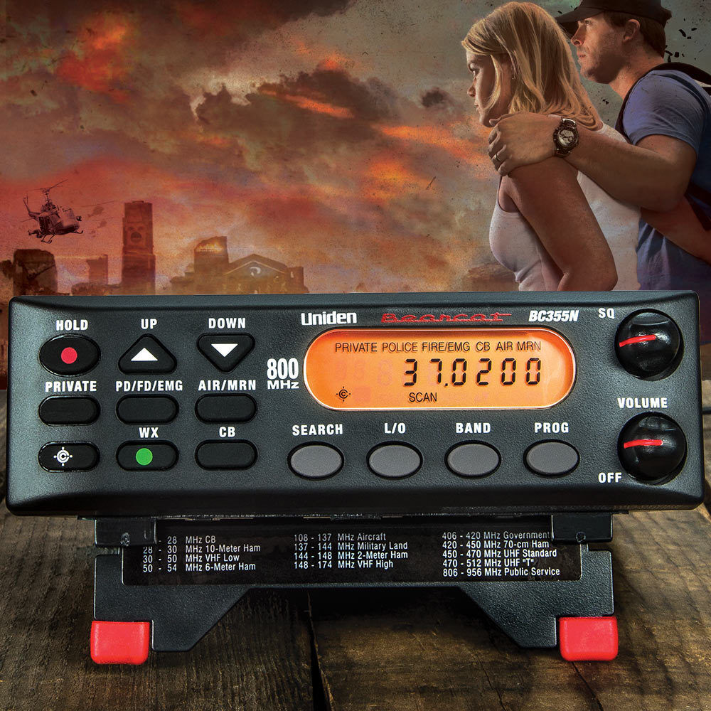Uniden BC355N 800 MHz 300-Channel Base Mobile Police Scanner Uniden BC355N 800 MHz 300-Channel Base Mobile Police Scanner