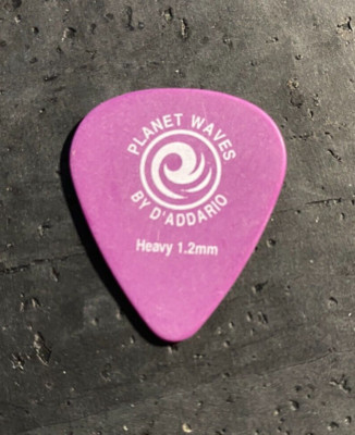 Planet Waves Guitar Pick 1.2mm Purple Heavy Tortex (3 Pack) NEW