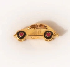 NEW! VALENTINE’S DAY 2024 Origami Owl LOVE BUG BEETLE CAR Floating Enamel Charm